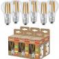 Preview: 6er Set OSRAM E27 SUPERSTAR+ CLASSIC besonders effiziente LED Lampe dimmbar 8,2W wie 100W 2700K warmweißes Licht